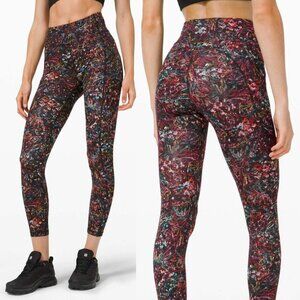 Lululemon Invigorate High-Rise Tight 25" In Foliage Overlay Multi Size 2
